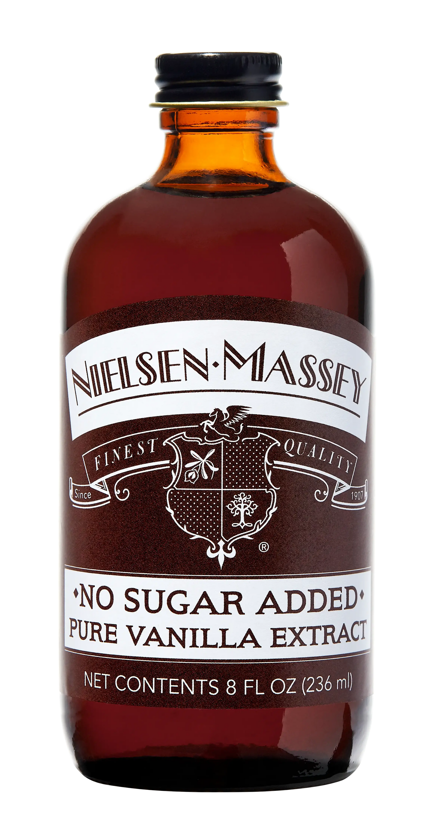 Nielsen-Massey No Sugar Added Pure Vanilla Extract: 2 oz.