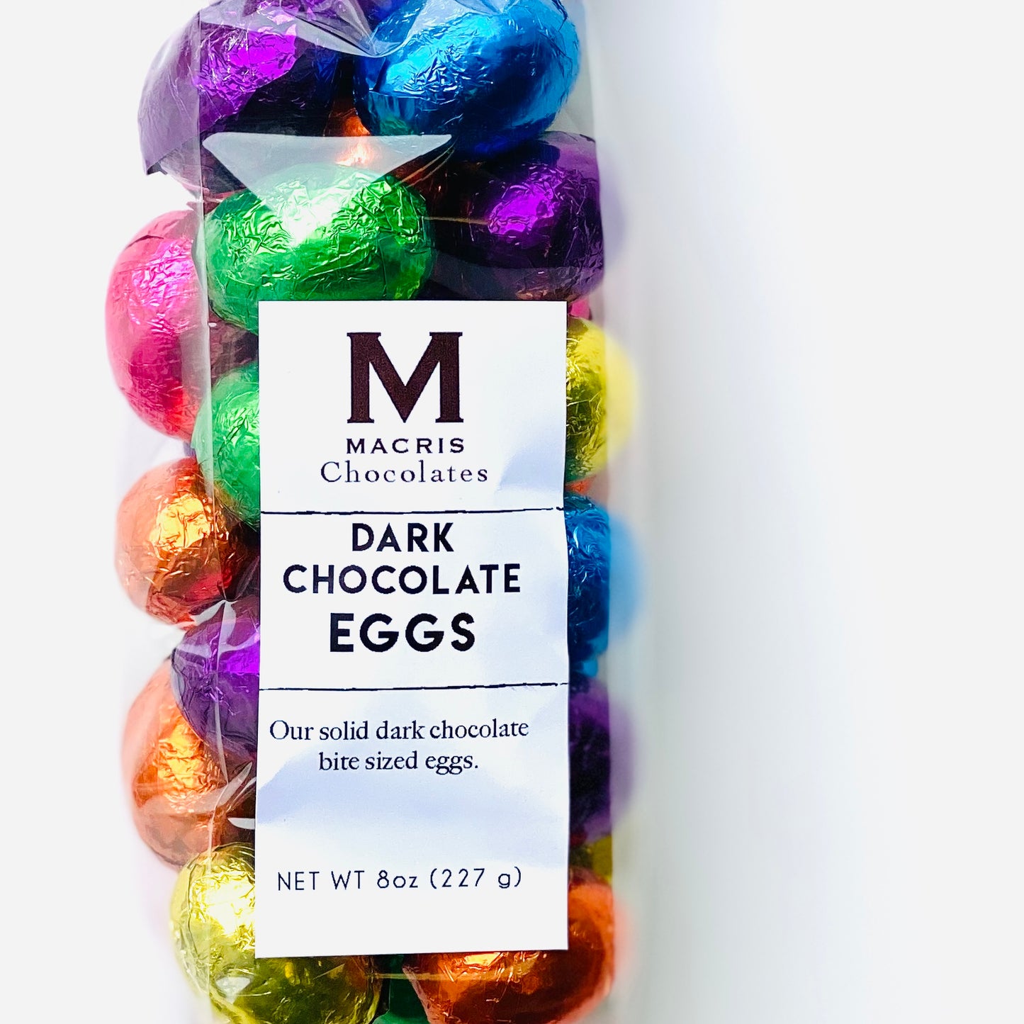 Dark Chocolate Foiled Eggs