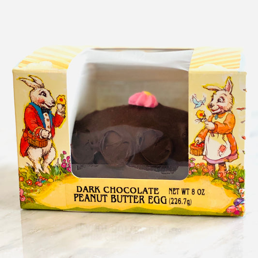 Dark Chocolate Peanut Butter Egg