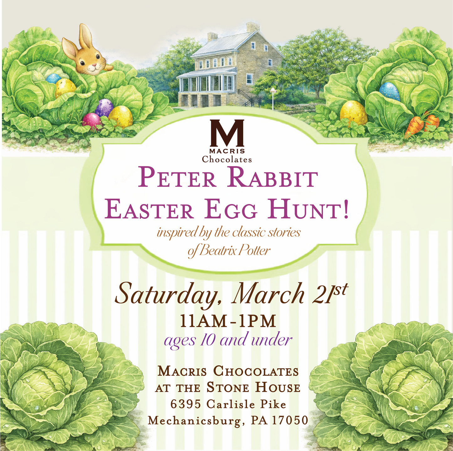 Peter Rabbit Easter Egg Hunt
