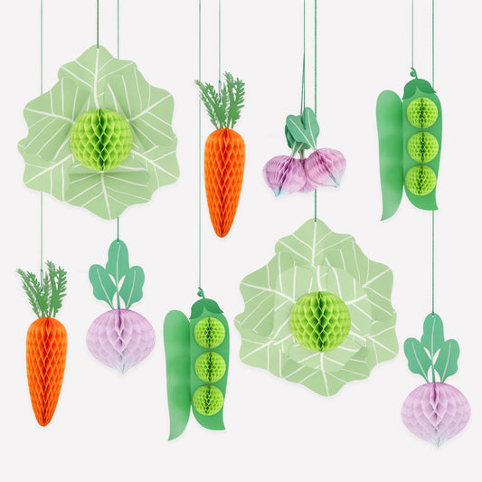 Giant Vegetable Decorations