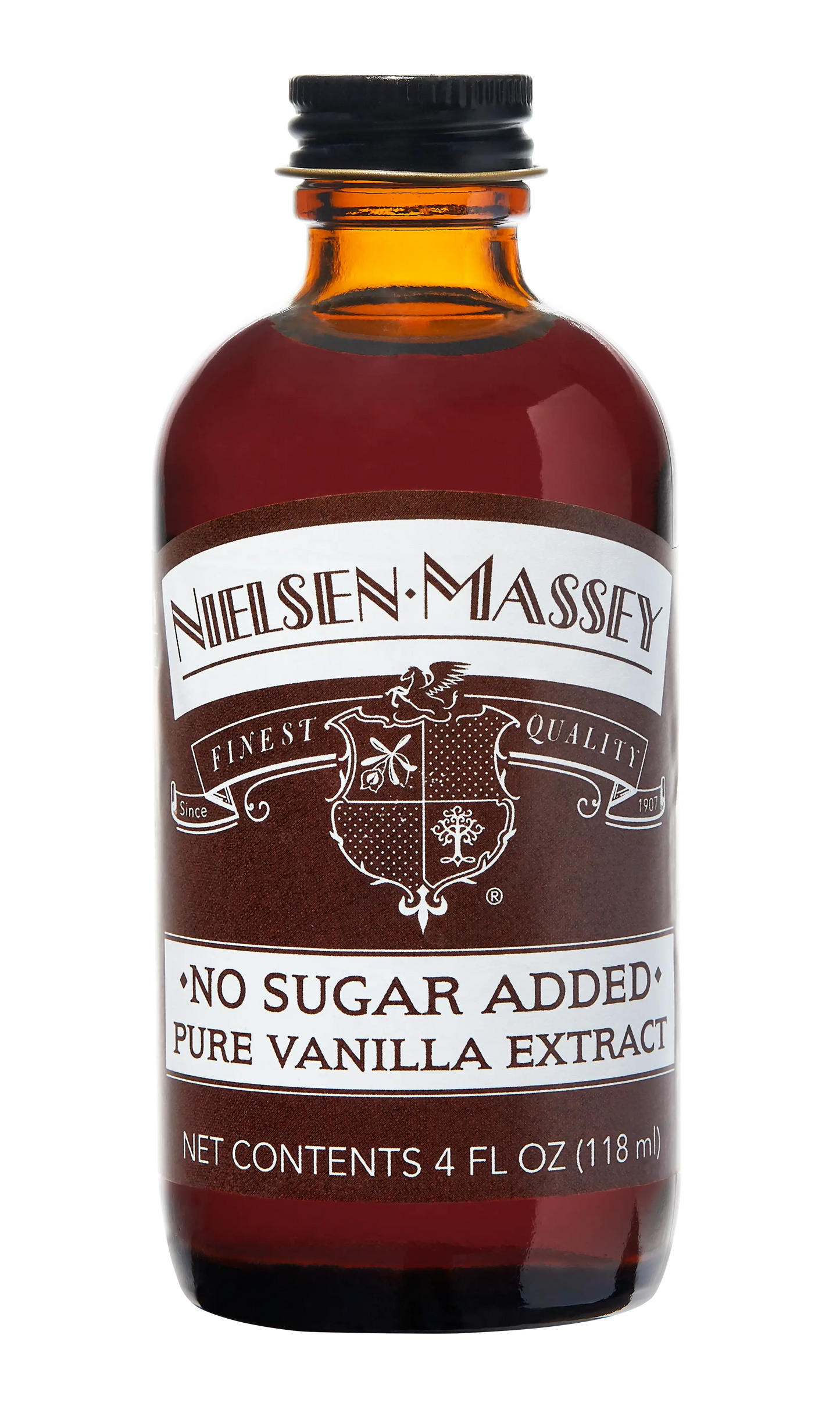 Nielsen-Massey No Sugar Added Pure Vanilla Extract: 2 oz.