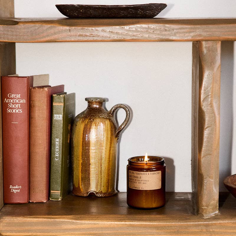 Teakwood & Tobacco - 7.2 oz Standard Candle: 7.2 oz