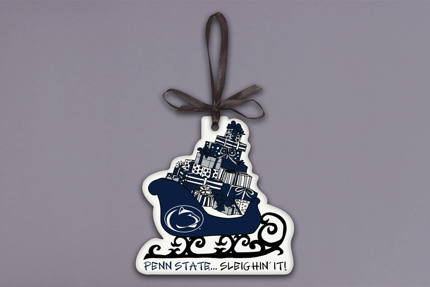 PSU Sleighin It  Orn