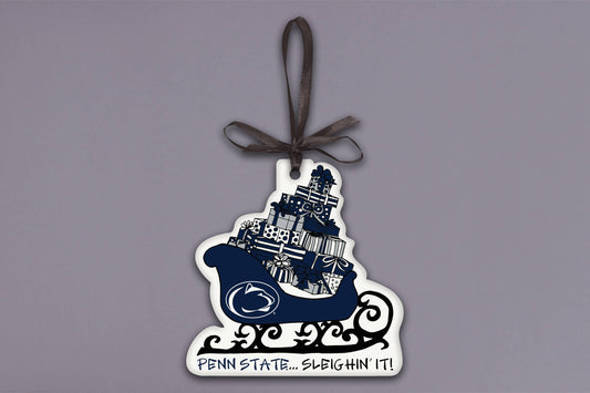 PSU Sleighin It  Orn