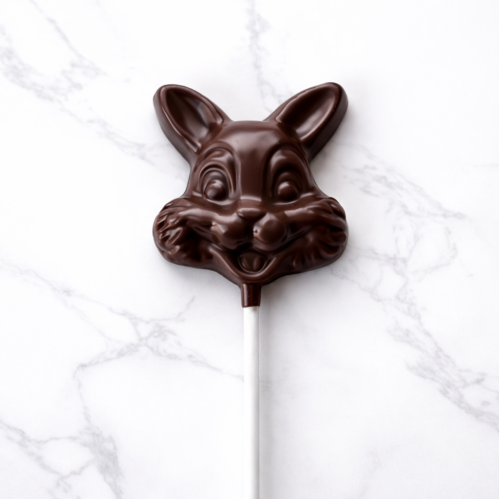 Dark Chocolate Classic Bunny Lollipop