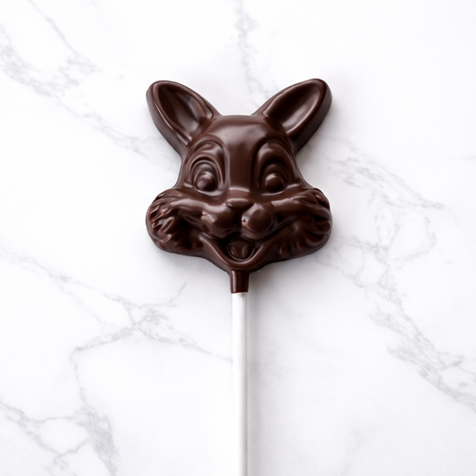 Dark Chocolate Classic Bunny Lollipop