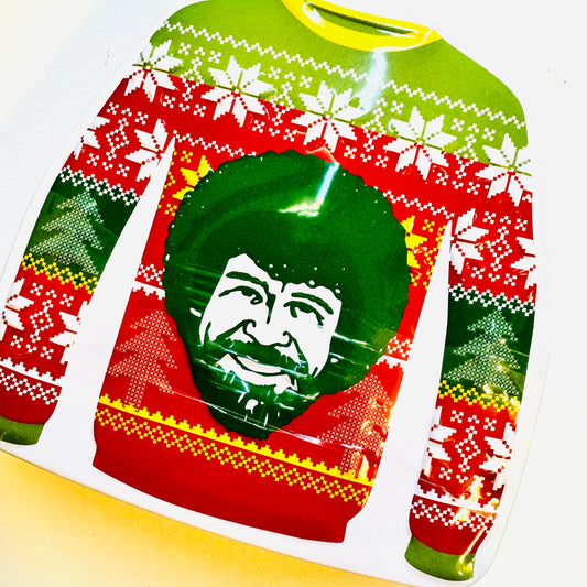 Bob Ross Sweater Tin