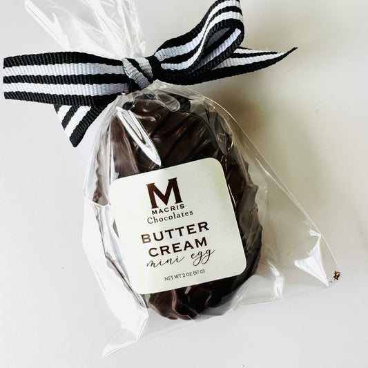 Dark Chocolate Buttercream Miniature Egg