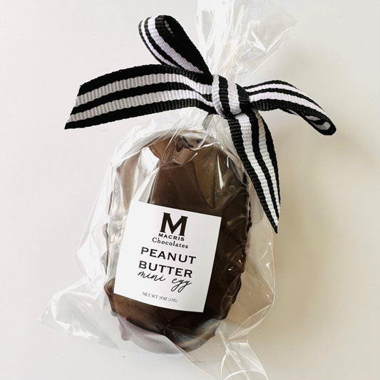Dark Chocolate Peanut Butter Miniature Egg