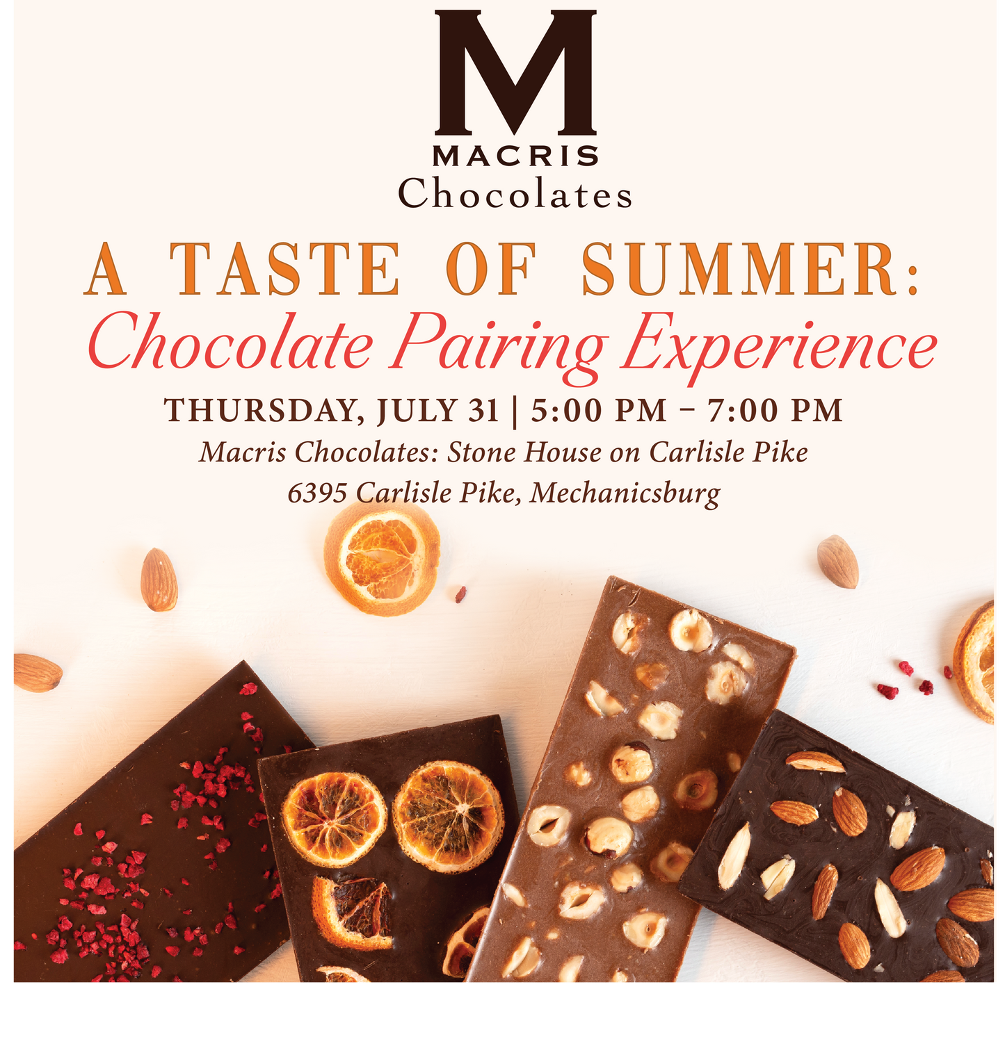 Chocolate & Wine Pairing Experience