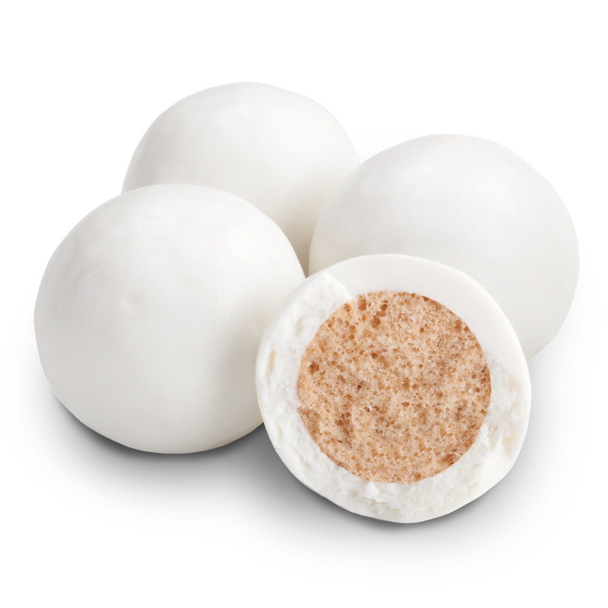 White Confection Yogurt Malt Balls