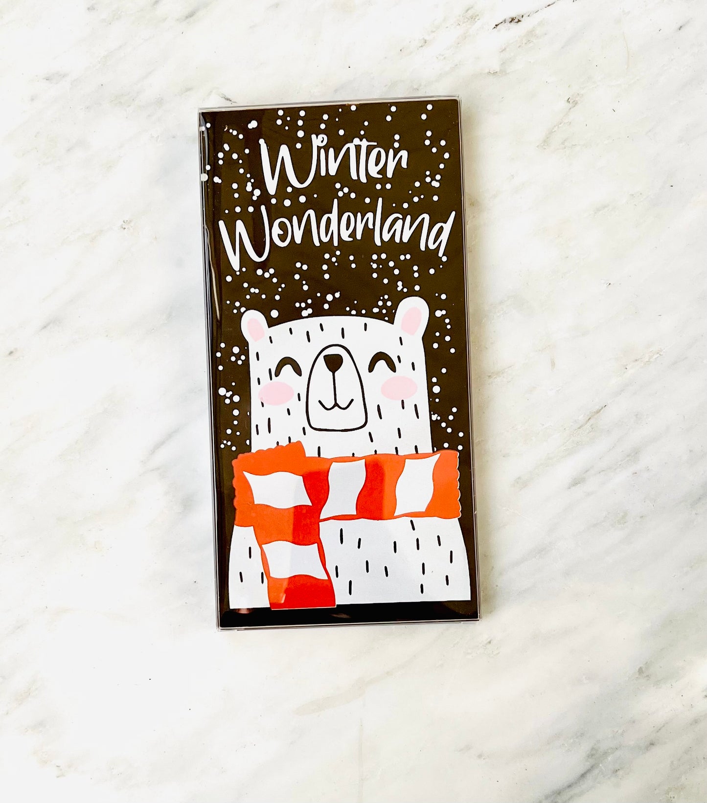 Winter Wonderland Dark Chocolate Bar