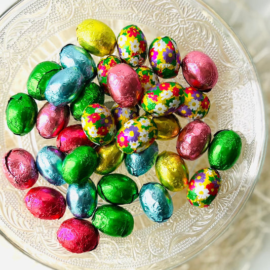 Milk Chocolate Foiled Eggs