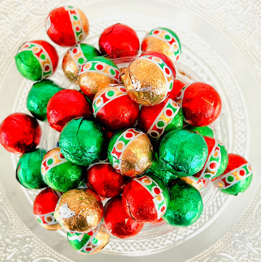 Milk Chocolate Christmas Balls