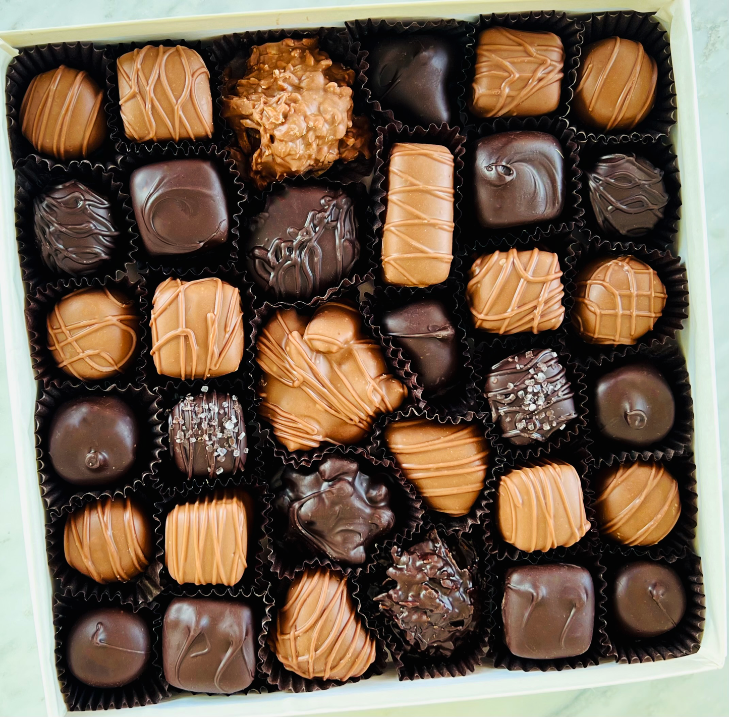 Signature Large Milk & Dark Chocolate Assortment